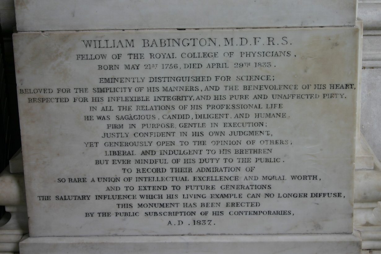 William Babington's monument, St Paul's Cathedral, London - 03.JPG